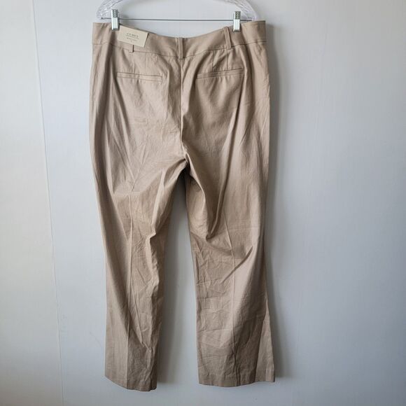 Ann Taylor womens curvy boot leg pant size 16 high rise office carrier - Picture 2 of 8